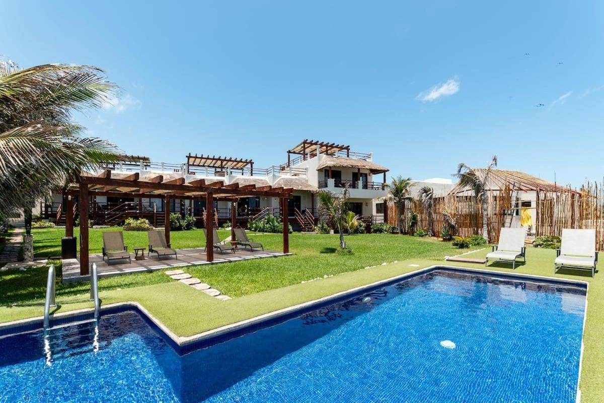 Villa With Ocean View, Pool, Restaurant And Rooftop Ilha das Mulheres Exterior foto
